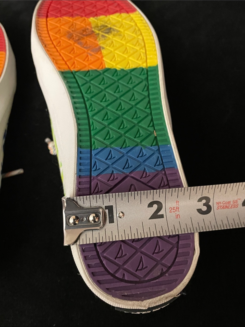 Women’s SPERRY Crest Vibe Pride Sneakers Sz 7M - Picture 7 of 8